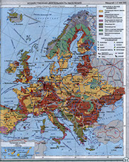 Экономическая карта Европы 21 век