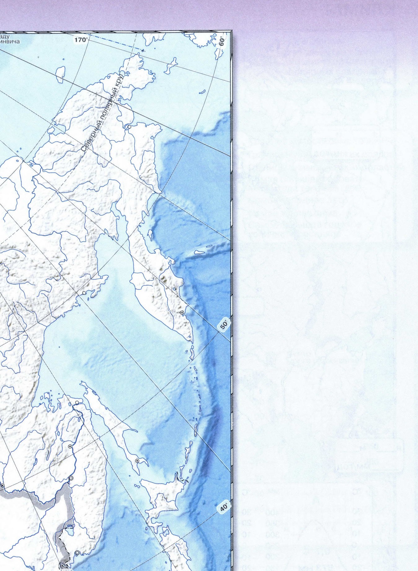 Физическая карта России Атлас 8 класс контурные карты география Сферы